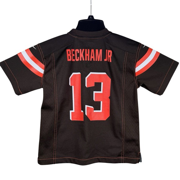 Nike Other - Nike Odell Beckham Jr Jersey Youth Medium Brown Cleveland Browns On Field #13